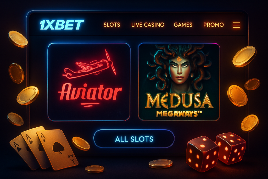 Rishikimi komplet i kazinosë online 1xBet